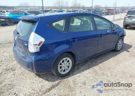 2013 Toyota Prius V Three из США, поврежденный, VIN JTDZN3EU9D3220053